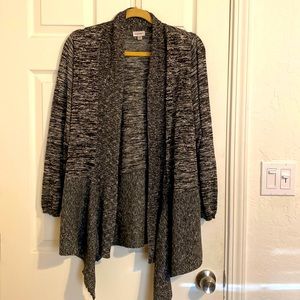 Avenue Open Front Cardigan